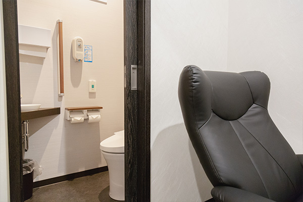 前処置室専用トイレ